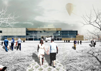 Museum of Contemporary Art. Budapest. Competitive project