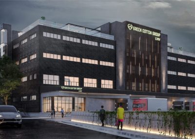 Reconstruction with re-planning of a part of the premises of the existing garment production enterprise of Lvivtex State Enterprise of the Danish company Green Cotton Group on Horodotska Street, Lviv