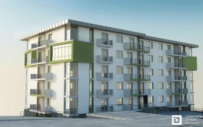Construction of an apartment building on the Dovbusha St.,  Truskavets is completed