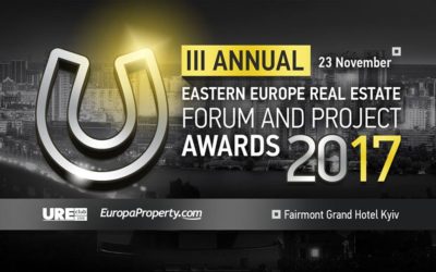 The best Design Company of the year by version III Annual Eastern Europe Real Estate Forum and Project Awards 2017