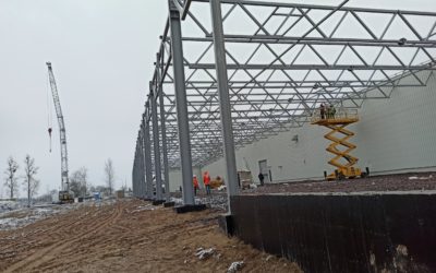 Розширення і збільшення потужності складського комплексу на Київщині