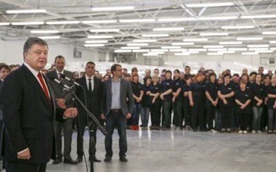 President of Ukraine opened new factory Bader designed by our company