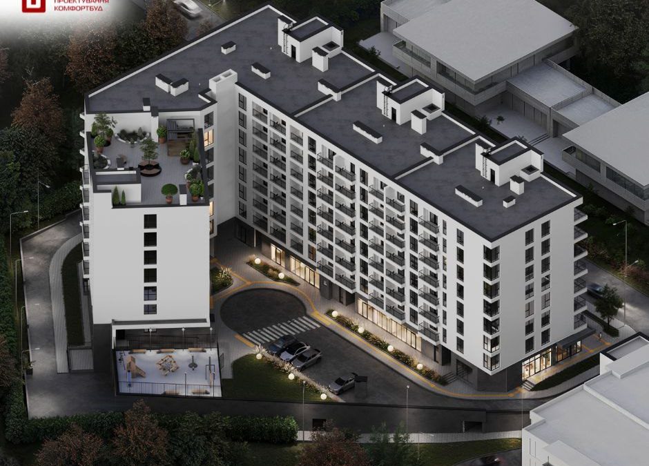 Hill Side: a new residential complex in the suburbs of Lviv, designed by the COMFORTBUD Design Institute LLC